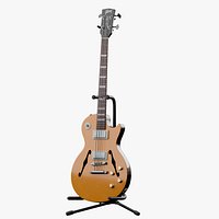 Gibson Memphis ES-Les Paul Bass Gold Top PBR