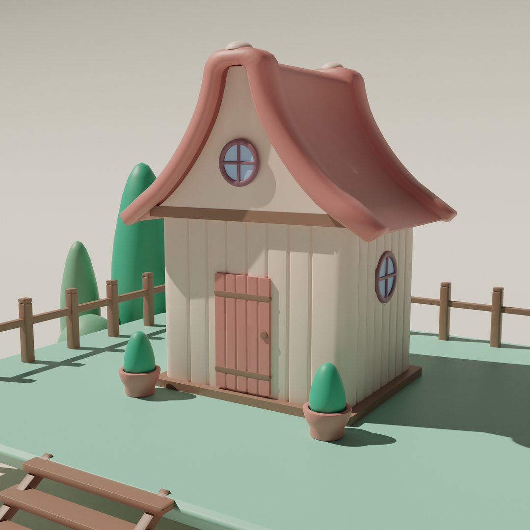 Stylize House Model - TurboSquid 2167400