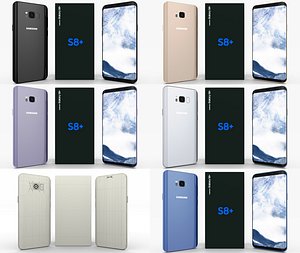 pack samsung galaxy s8 3D