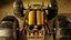 Modelo 3D Low-poly de Buggy de Duna com Rigging