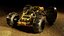 Modelo 3D Low-poly de Buggy de Duna com Rigging