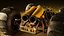 Modelo 3D Low-poly de Buggy de Duna com Rigging