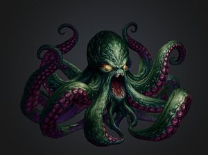 Stylized Mythological Creatures Pack 13 Unique Models 3D