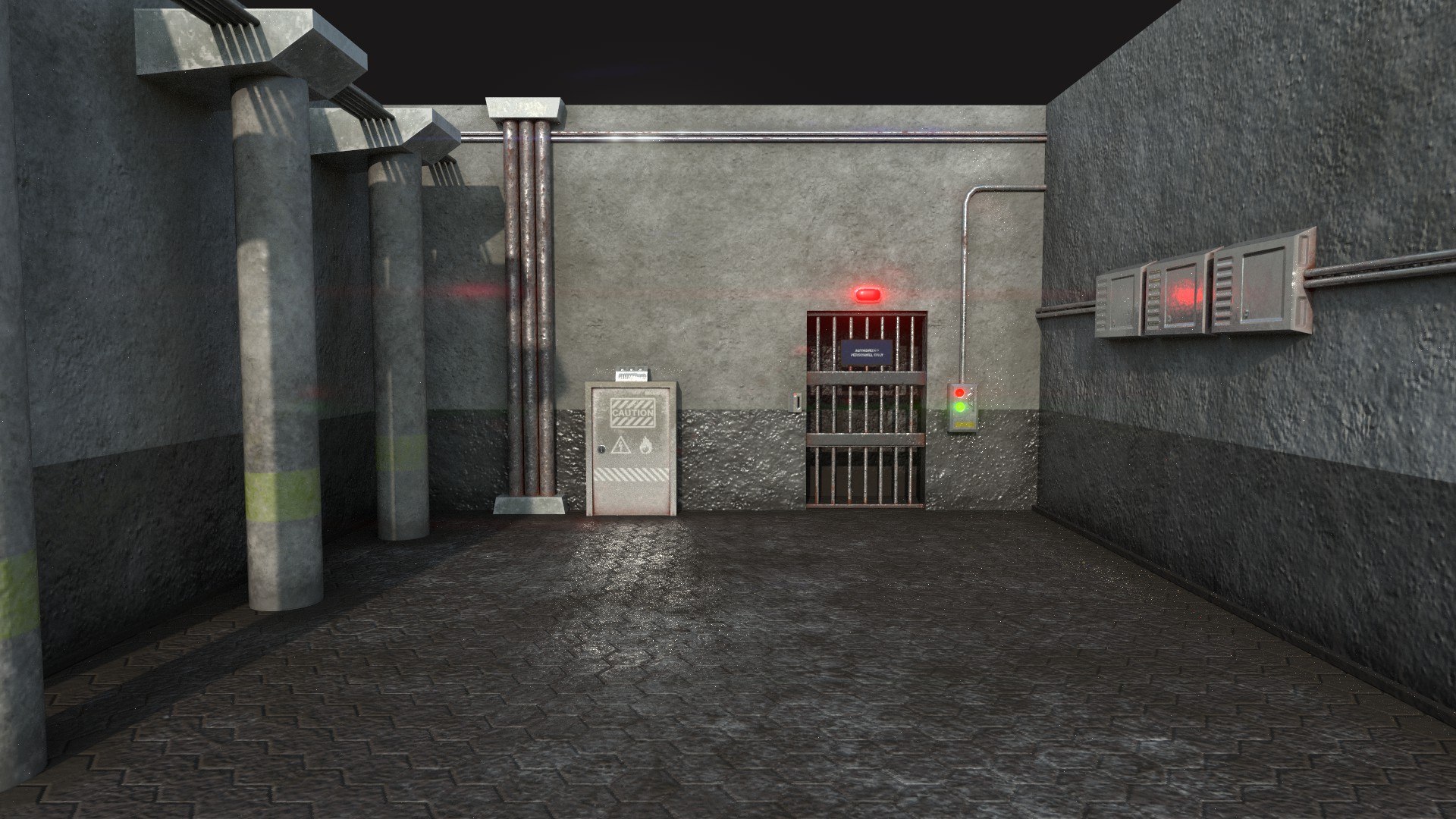 Prison Security Room - 3D Model - TurboSquid 1699846