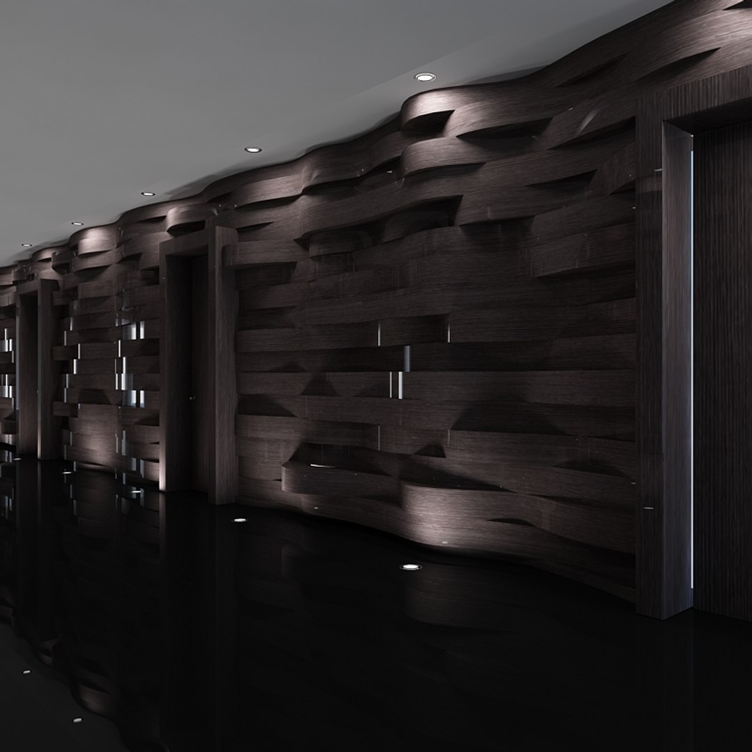 3d Obj Corridor Interior