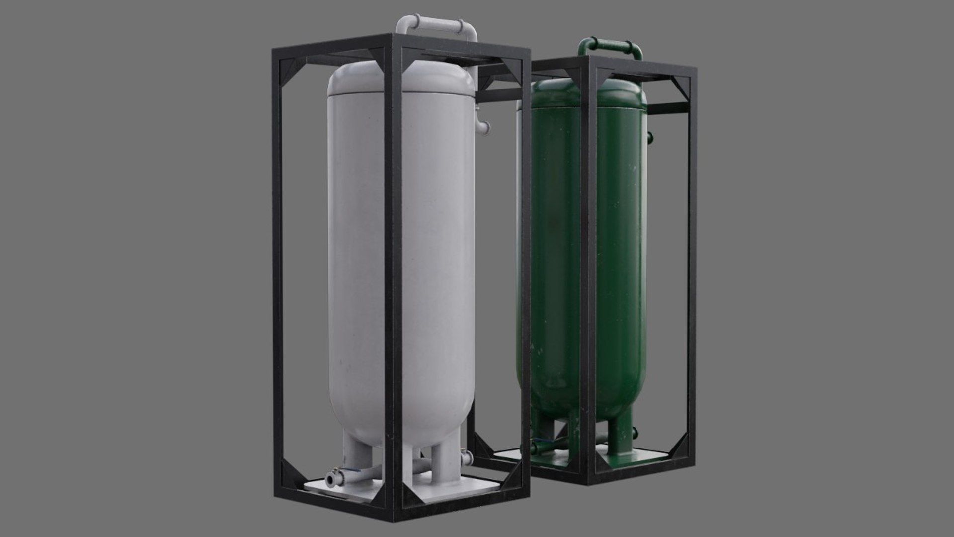 Oil storage 1a 3D model - TurboSquid 1237760