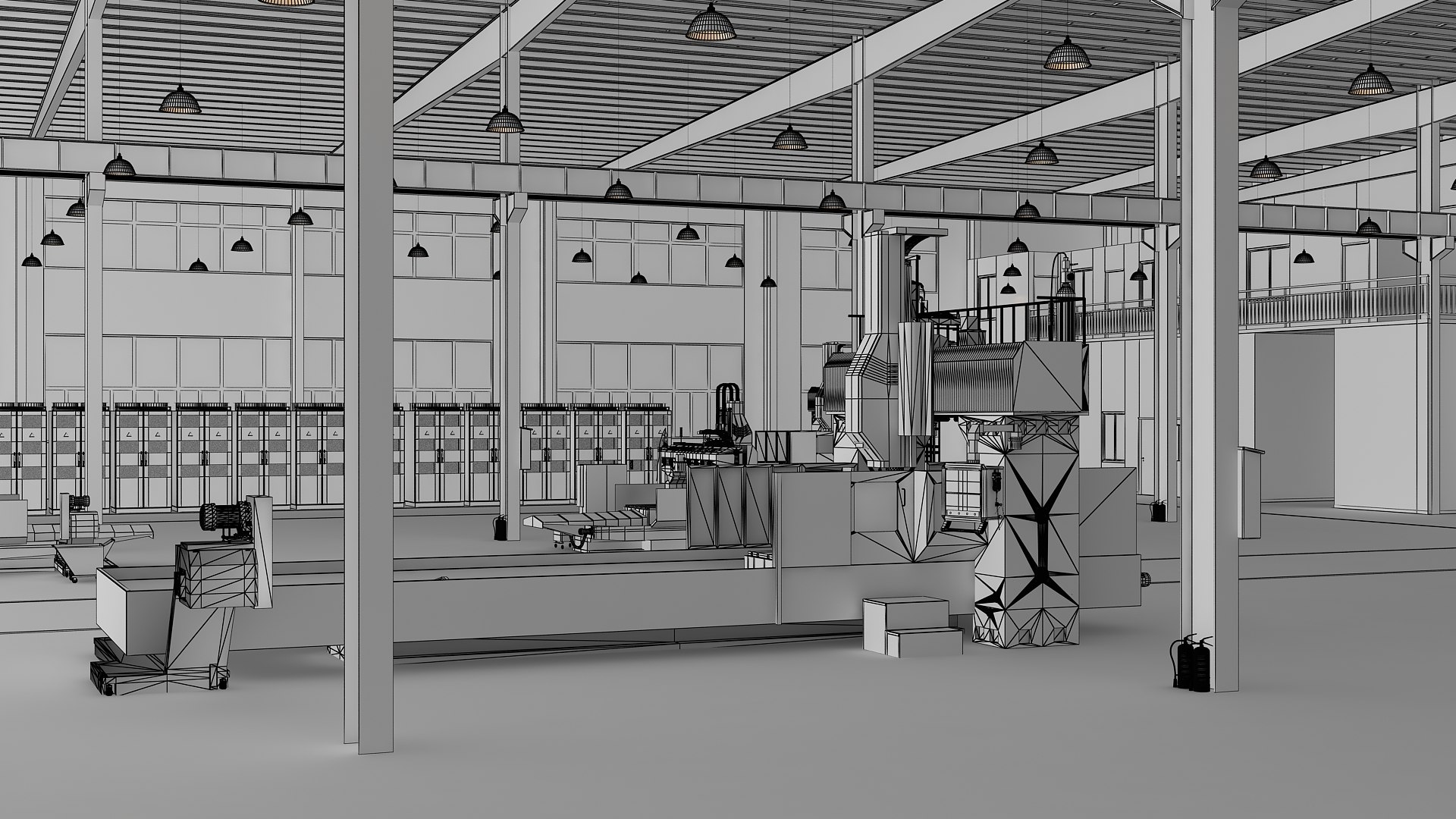 Factory Workshop 01 3D Model - TurboSquid 2077146