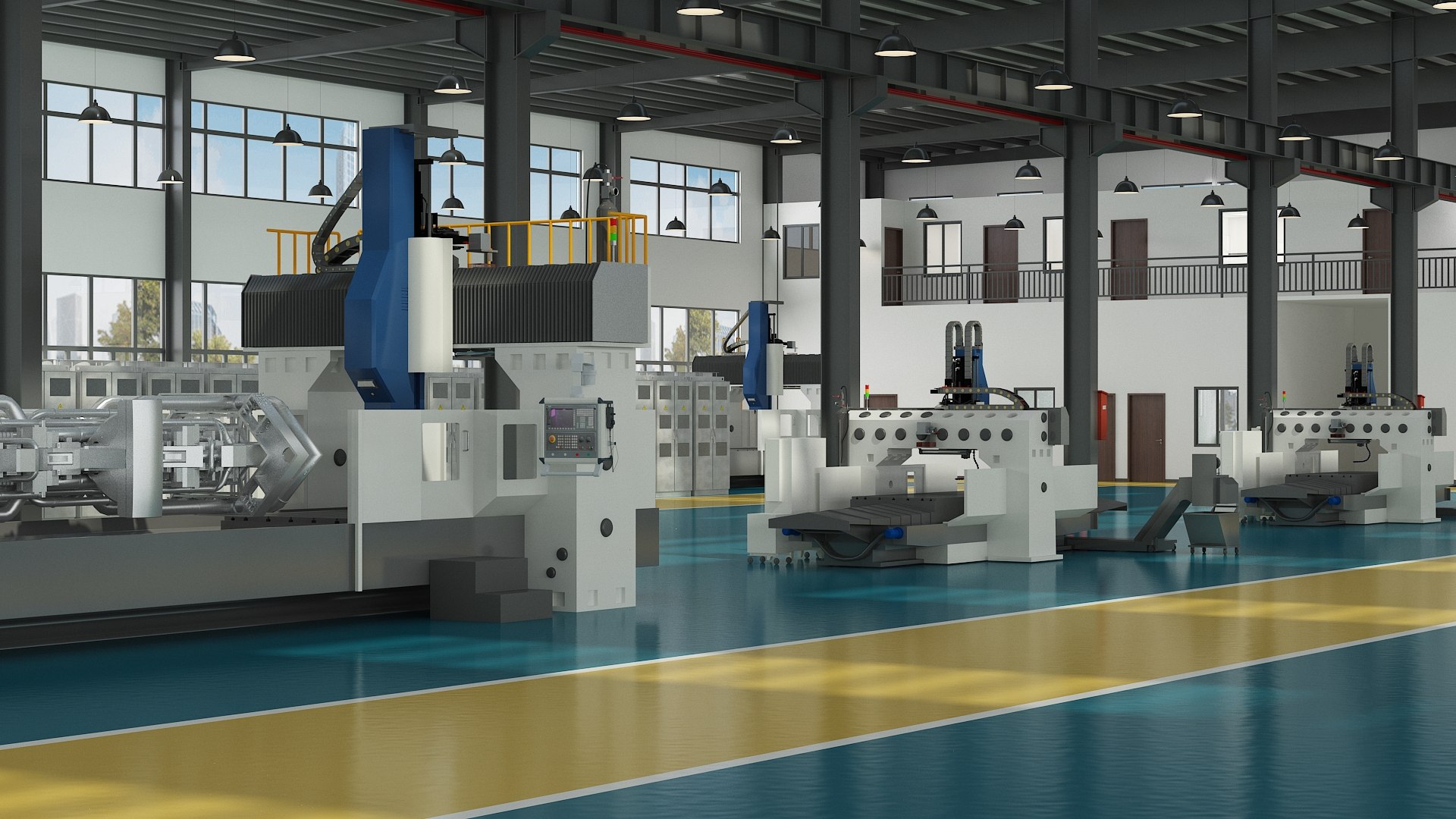 Factory Workshop 01 3D Model - TurboSquid 2077146