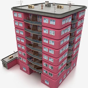 building summer hotel 3ds