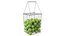 Wire Tennis Ball Hopper Basket and Racket