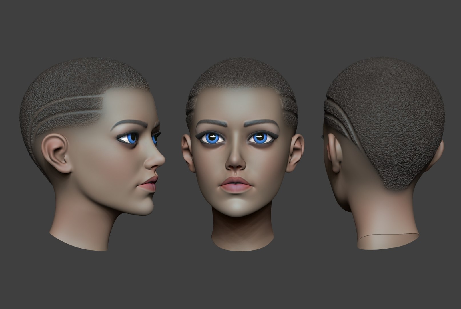 Head model studio