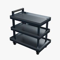 Lipped Bin Picking Cart 1050x610mm Configuration 02