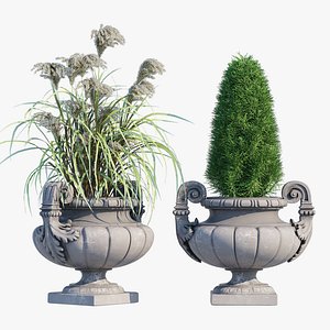 Greek Planter 3D model