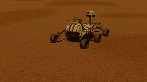 mars rover 3D model
