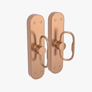 Window latch 01 3D model