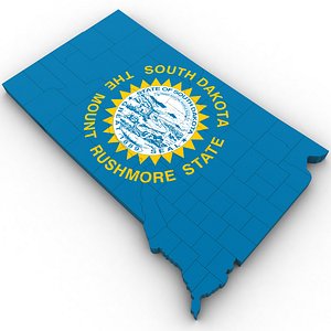 South Dakota Political Map