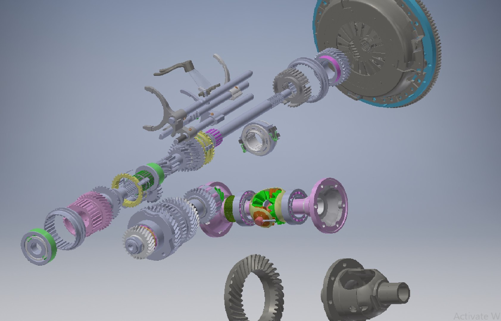 Car Manual Transmission 3d Model 3D Model - TurboSquid 2002945