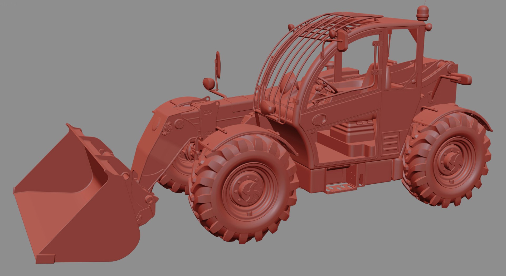 3D Telehandler Generic 2018 - TurboSquid 1312160