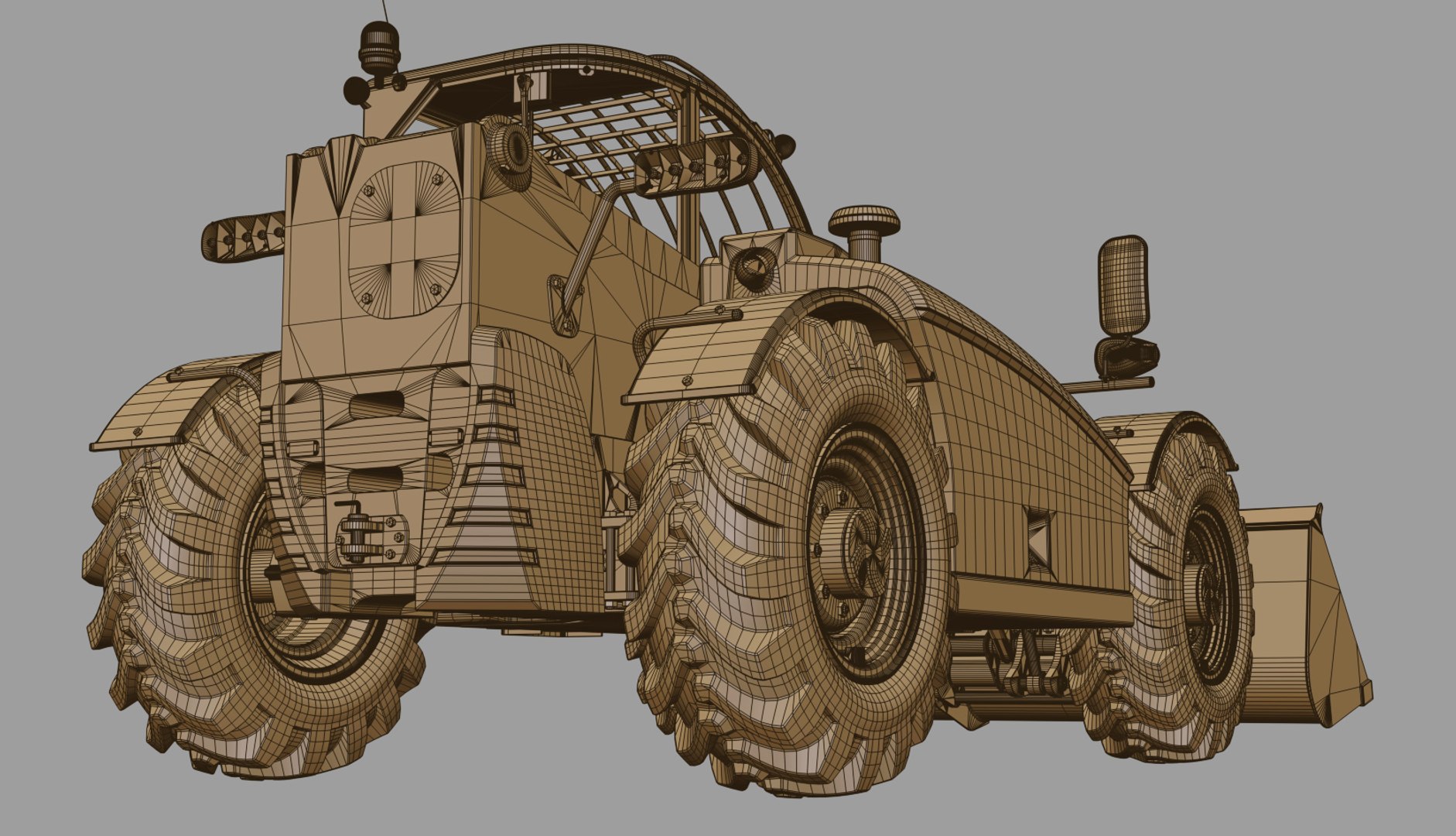 3D Telehandler Generic 2018 - TurboSquid 1312160