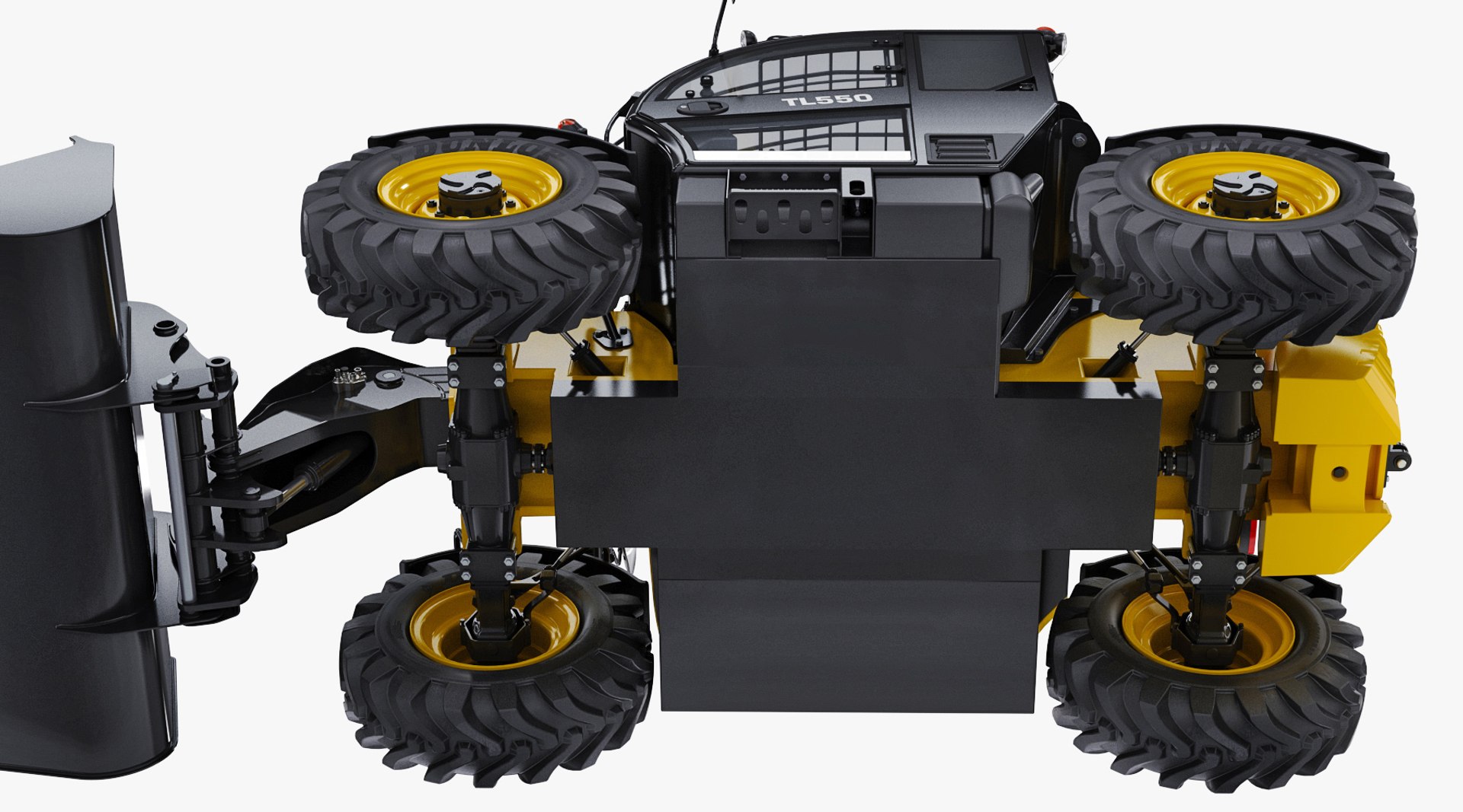 3D Telehandler Generic 2018 - TurboSquid 1312160