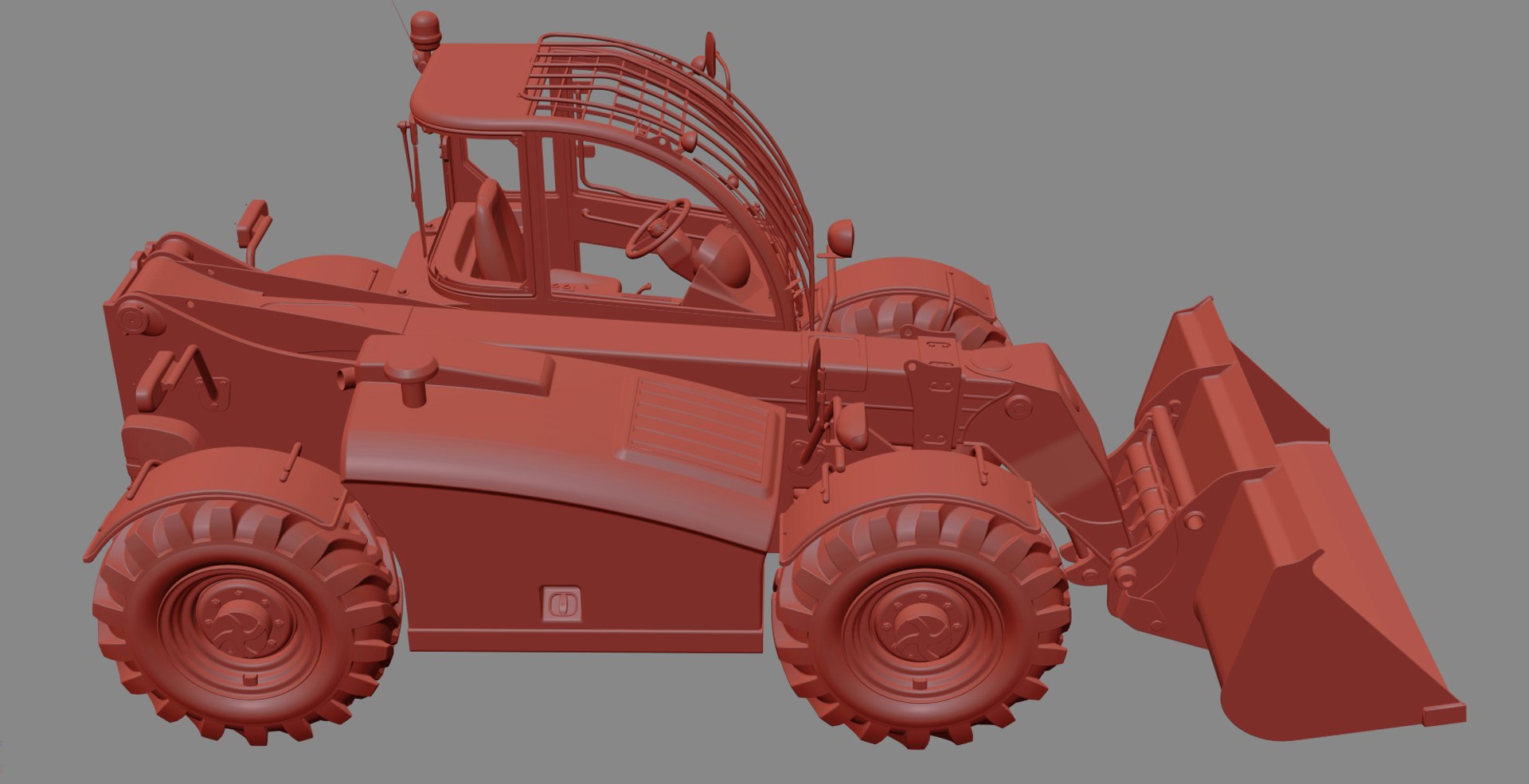 3D Telehandler Generic 2018 - TurboSquid 1312160