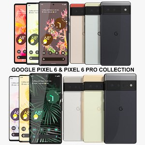 Google Pixel 6 and Pixel 6 Pro Collection model