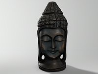 Budda Head Carving