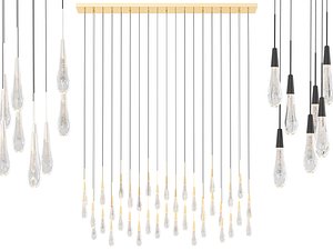 Soltaire Linear Chandelier-XLarge