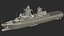 k130 corvette ships 3D