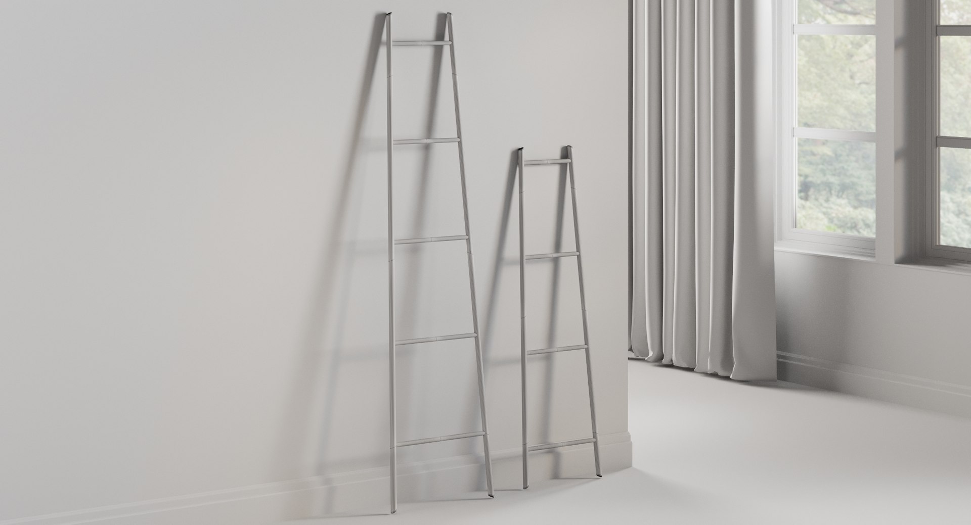 Realistic laurel ladder 3D model - TurboSquid 1459409