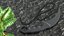 Combat Karambit Knife with Sheath Black