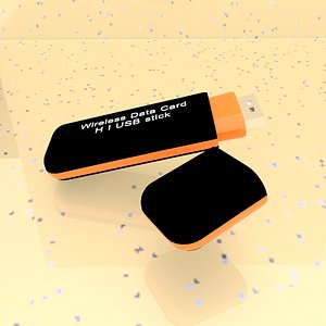 wireless router 3D model