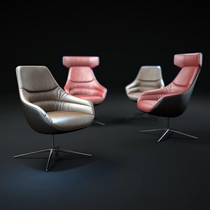 3dsmax kyo-lounge-chair