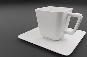 Ceramic cup 3D model