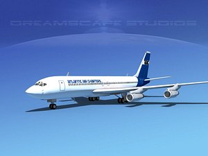 3d 707-320 airlines boeing 707