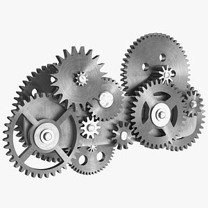 Gear Mechanism Silver