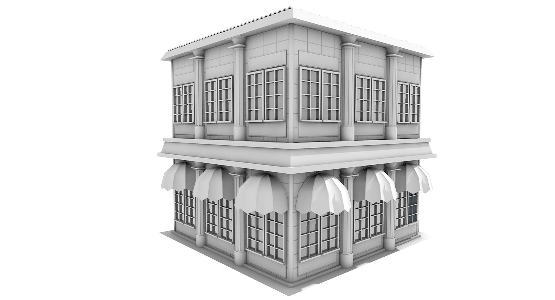 Stylized Building Max