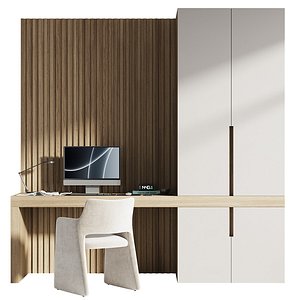 Home Office Set 010 model