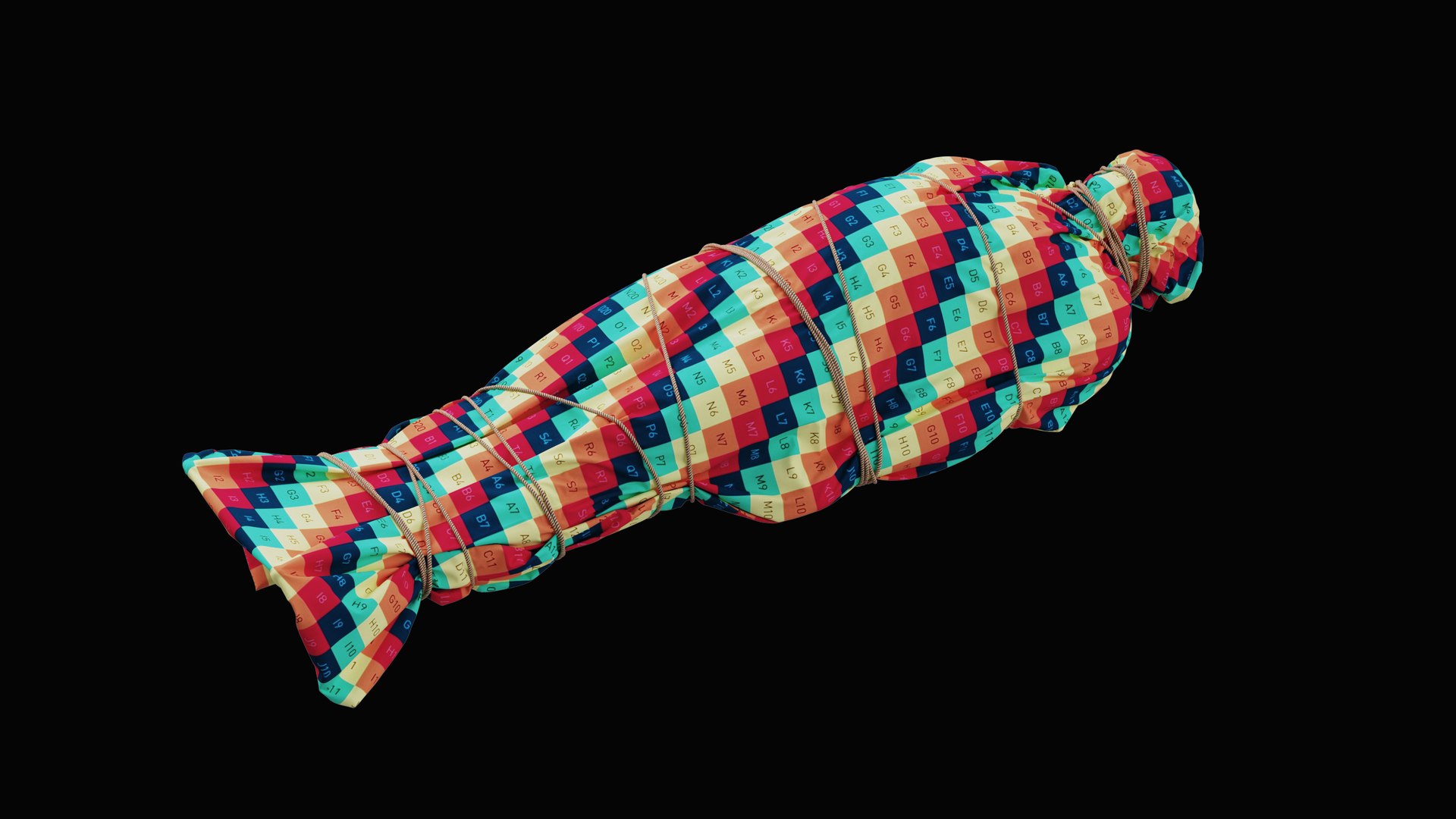 Covered Corpse 09 A 3D Model - TurboSquid 2368203