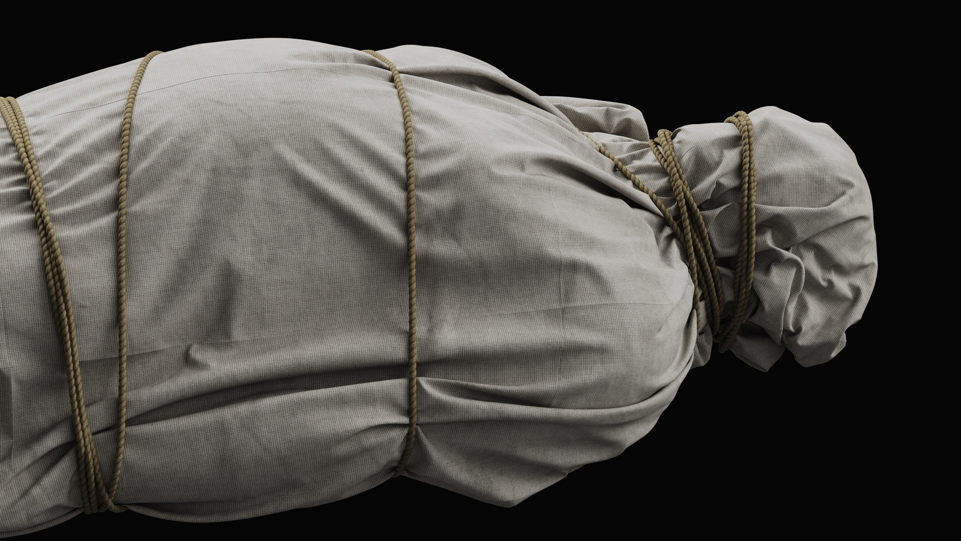 Covered Corpse 09 A 3D Model - TurboSquid 2368203