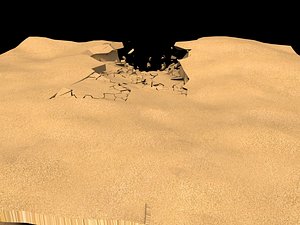 Earth Crumbling