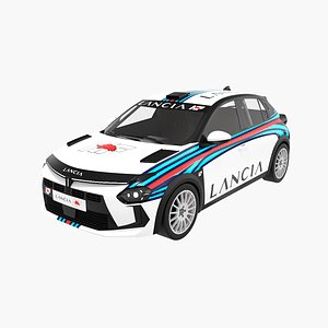 3D model Lancia Ypsilon Rally 4 HF