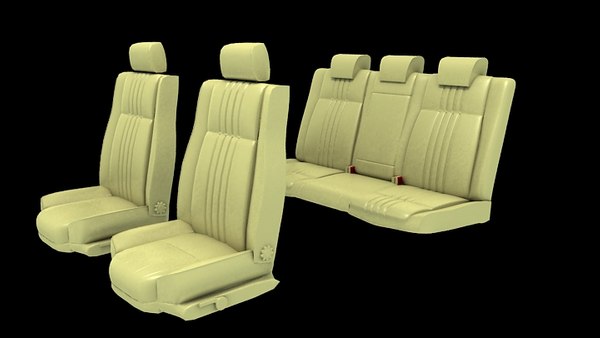 modèle 3D de ensemble de siège de voiture - TurboSquid 469095