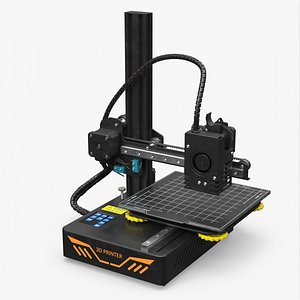 Mini Home 3D Printer Rigged for Cinema 4D 3D