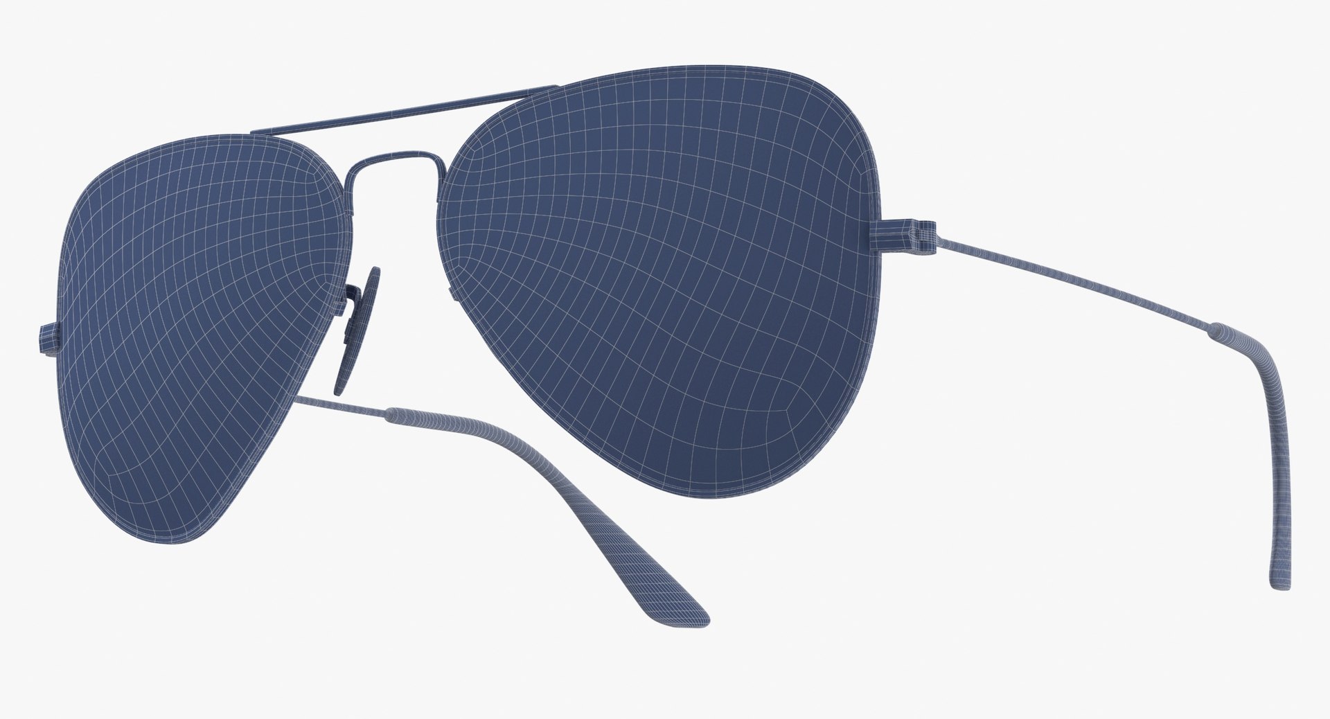 Ray Ban Pilot Glasses 01 Model - TurboSquid 1772376