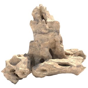 natural soil sand cliff model