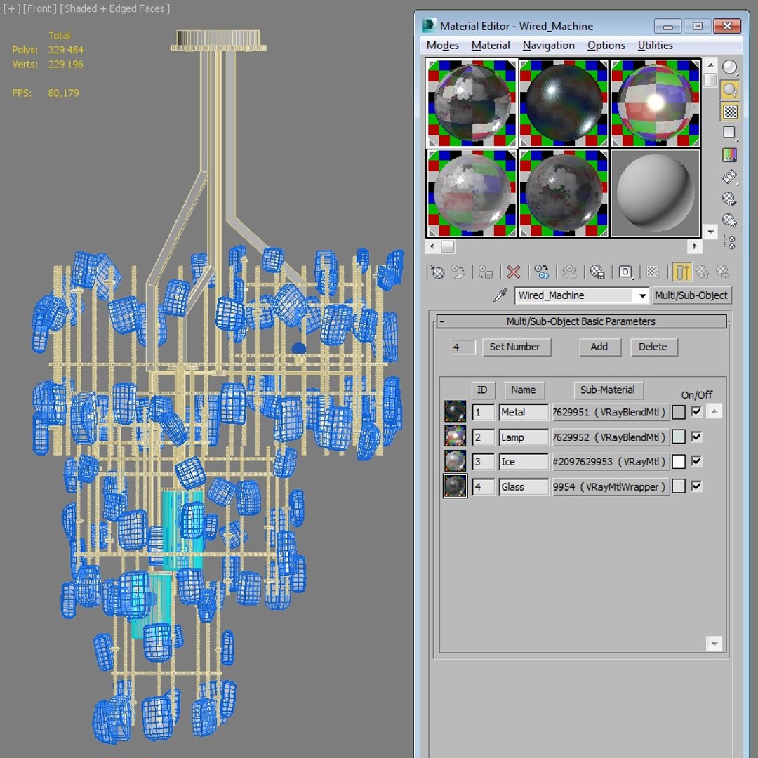3D Wired Lighting Machine | 1145236 | TurboSquid