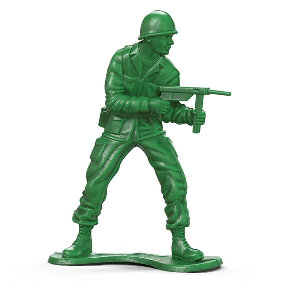 3d Toy Soldier Model