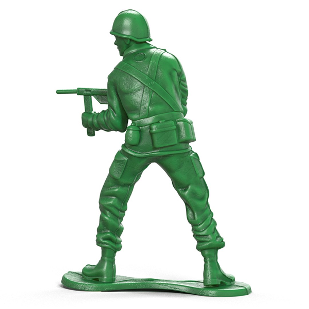 3d Toy Soldier Model