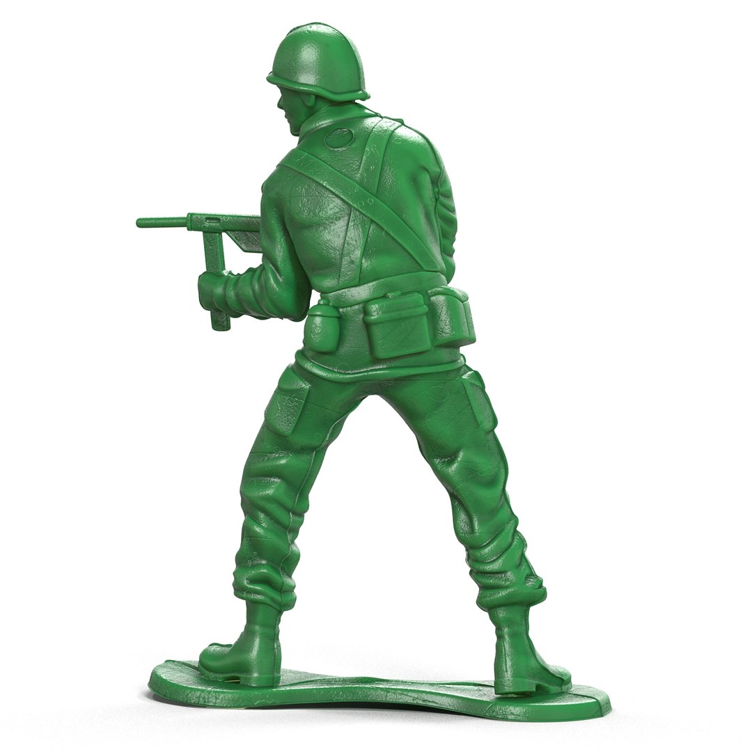 3d Toy Soldier Model